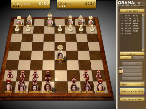 Obama Chess Game