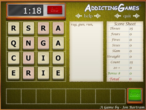 Whizz Wordz Game