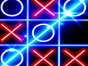Tic Tac Toe Glow Game Online